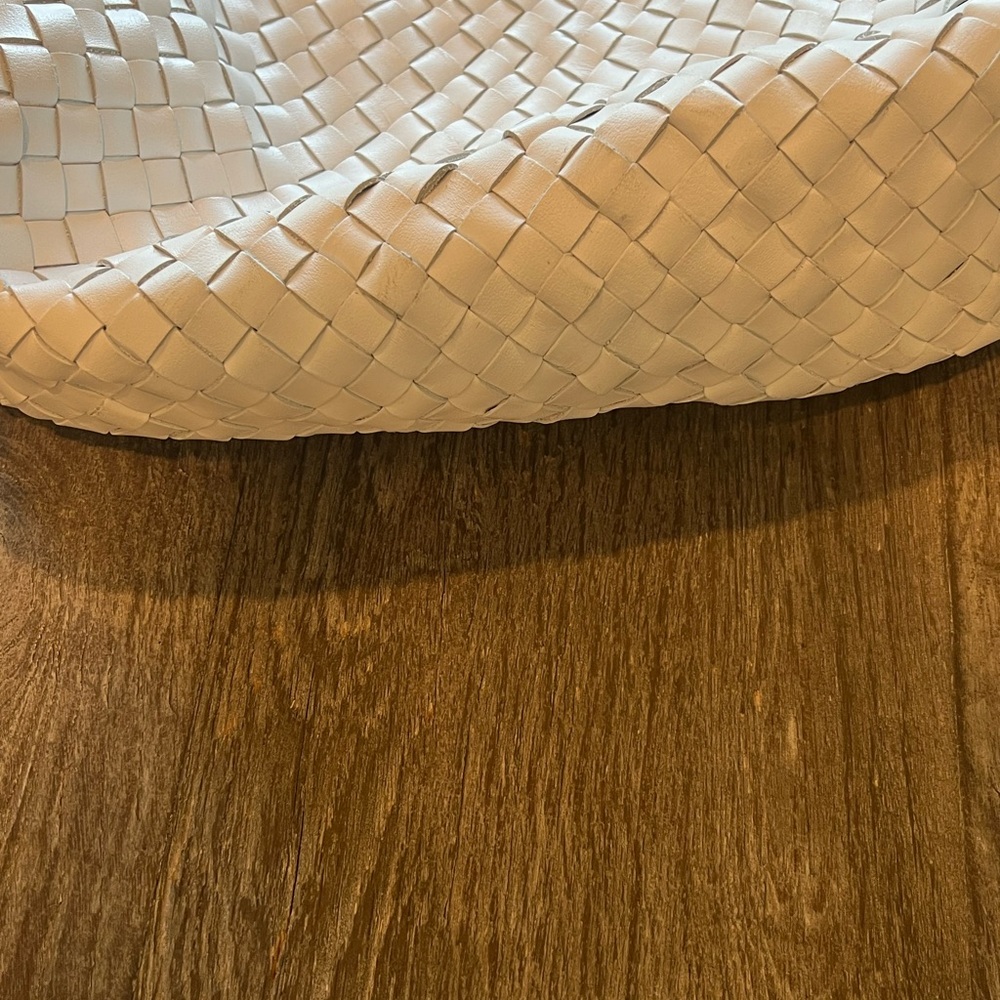 Dragon Diffusion Ivory Woven Shoulder Bag - Picture 8 of 11